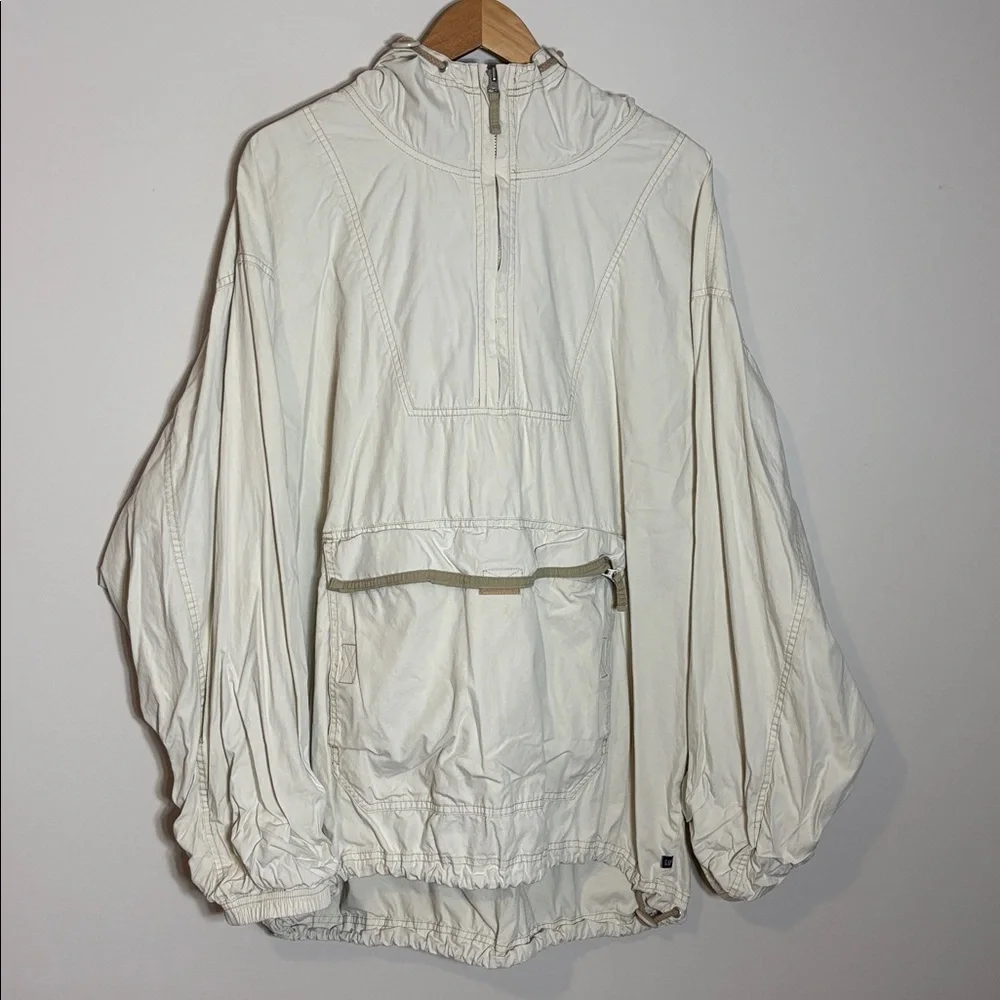 Vintage 90s Gap Anorak Pullover Jacket Military Style XXL